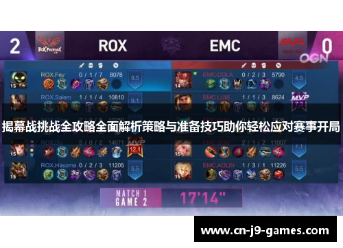 揭幕战挑战全攻略全面解析策略与准备技巧助你轻松应对赛事开局
